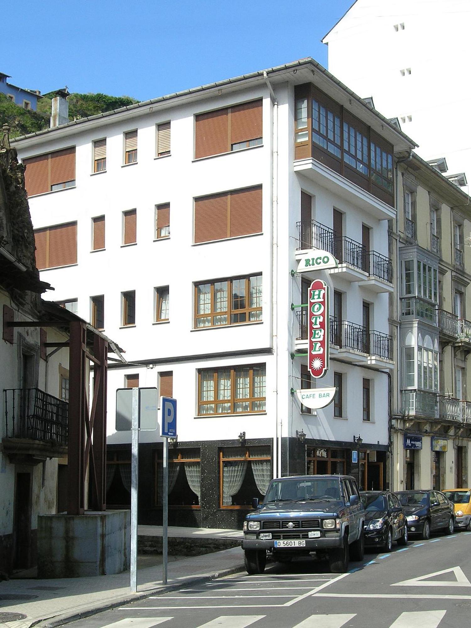 Hotel Rico Luarca Ngoại thất bức ảnh